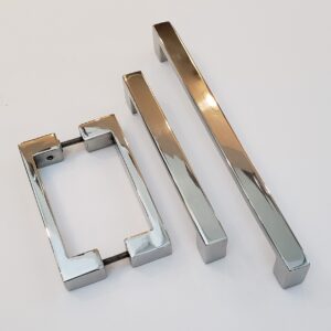 Puxador Ipe duplo (Inox)