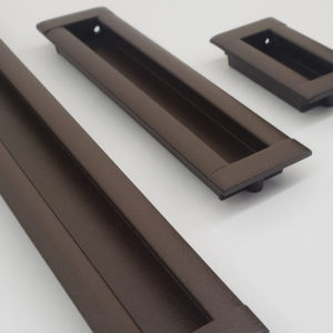 Concha de embutir em aço corten