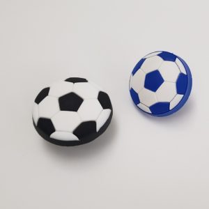 Puxador bola de futebol em borracha