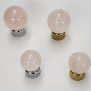 Puxador em mármore quartzo rosa ST 800 QR