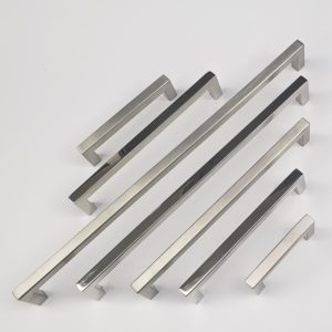 Puxador em aço inox 10x10