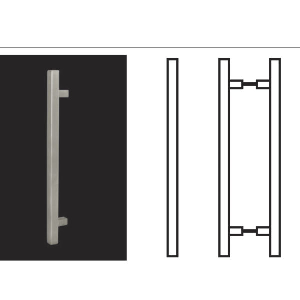 Puxador BICANGA (Inox)
