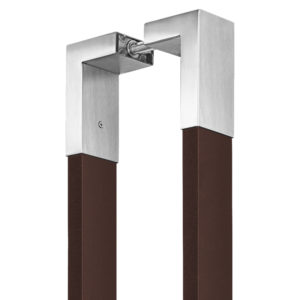 Puxador Tarin Aço Corten