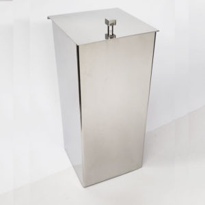 Lixeira inox