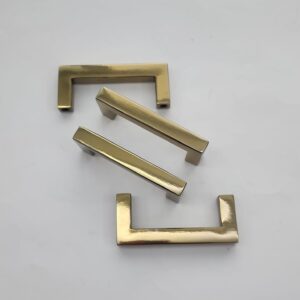 Aço Inox Verniz Dourado 10x10